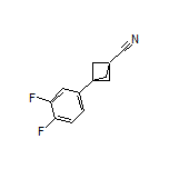 3-(3,4-Difluorophenyl)bicyclo[1.1.1]pentane-1-carbonitrile