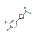 3-(3,4-Difluorophenyl)bicyclo[1.1.1]pentane-1-carboxylic Acid