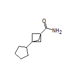 3-Cyclopentylbicyclo[1.1.1]pentane-1-carboxamide