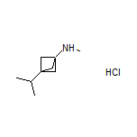 3-Isopropyl-N-methylbicyclo[1.1.1]pentan-1-amine Hydrochloride