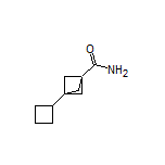 3-Cyclobutylbicyclo[1.1.1]pentane-1-carboxamide