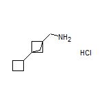 1-(3-Cyclobutylbicyclo[1.1.1]pentan-1-yl)methanamine Hydrochloride