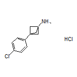 3-(4-Chlorophenyl)-N-methylbicyclo[1.1.1]pentan-1-amine Hydrochloride