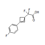 2,2-Difluoro-2-[3-(4-fluorophenyl)bicyclo[1.1.1]pentan-1-yl]acetic Acid