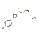 2-[3-(4-Fluorophenyl)bicyclo[1.1.1]pentan-1-yl]-1-propanamine Hydrochloride