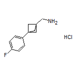 1-[3-(4-Fluorophenyl)bicyclo[1.1.1]pentan-1-yl]methanamine Hydrochloride