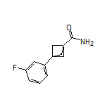 3-(3-Fluorophenyl)bicyclo[1.1.1]pentane-1-carboxamide