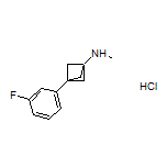 3-(3-Fluorophenyl)-N-methylbicyclo[1.1.1]pentan-1-amine Hydrochloride