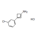 3-(3-Chlorophenyl)bicyclo[1.1.1]pentan-1-amine Hydrochloride