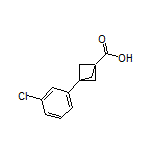 3-(3-Chlorophenyl)bicyclo[1.1.1]pentane-1-carboxylic Acid