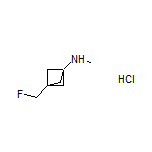 3-(Fluoromethyl)-N-methylbicyclo[1.1.1]pentan-1-amine Hydrochloride