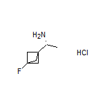 (R)-1-(3-Fluorobicyclo[1.1.1]pentan-1-yl)ethanamine Hydrochloride