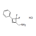 1-(2,2-Difluoro-3-phenylbicyclo[1.1.1]pentan-1-yl)methanamine Hydrochloride