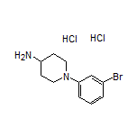 4-Amino-1-(3-bromophenyl)piperidine Dihydrochloride