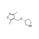 (R)-3,5-Dimethyl-4-[(pyrrolidin-3-yloxy)methyl]isoxazole