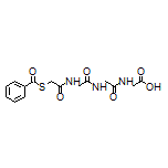 1,4,7,10-Tetraoxo-1-phenyl-2-thia-5,8,11-triazatridecan-13-oic Acid