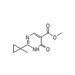 Methyl 2-(1-Methylcyclopropyl)-6-oxo-1,6-dihydropyrimidine-5-carboxylate