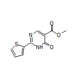 Methyl 6-Oxo-2-(2-thienyl)-1,6-dihydropyrimidine-5-carboxylate