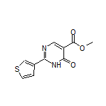 Methyl 6-Oxo-2-(3-thienyl)-1,6-dihydropyrimidine-5-carboxylate