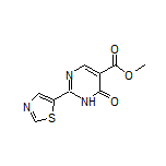 Methyl 6-Oxo-2-(5-thiazolyl)-1,6-dihydropyrimidine-5-carboxylate