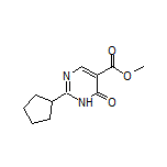 Methyl 2-Cyclopentyl-6-oxo-1,6-dihydropyrimidine-5-carboxylate