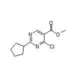 Methyl 4-Chloro-2-cyclopentylpyrimidine-5-carboxylate