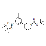 3-(1-Boc-3-piperidyl)-5-methylphenylboronic Acid Pinacol Ester