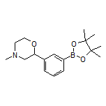 3-(4-Methylmorpholin-2-yl)phenylboronic Acid Pinacol Ester