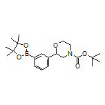 3-(4-Boc-2-morpholinyl)phenylboronic Acid Pinacol Ester