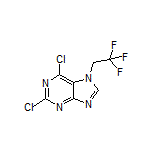 2,6-Dichloro-7-(2,2,2-trifluoroethyl)-7H-purine