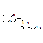 1-[1-(Imidazo[1,2-a]pyridin-2-ylmethyl)-3-pyrazolyl]methanamine