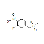 2-Fluoro-4-[(methylsulfonyl)methyl]-1-nitrobenzene