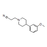 3-[4-(3-Methoxyphenyl)-1-piperidyl]propanenitrile