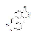 2-Bromo-5-[(4-oxo-3,4-dihydro-1-phthalazinyl)methyl]benzoic Acid