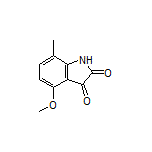 4-Methoxy-7-methylindoline-2,3-dione