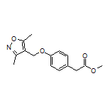 Methyl 4-[(3,5-Dimethyl-4-isoxazolyl)methoxy]phenylacetate