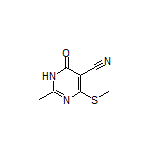 2-Methyl-4-(methylthio)-6-oxo-1,6-dihydropyrimidine-5-carbonitrile