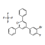 4-(3-Bromo-4-fluorophenyl)-2,6-diphenylpyrylium Tetrafluoroborate