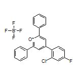 4-(2-Chloro-4-fluorophenyl)-2,6-diphenylpyrylium Tetrafluoroborate