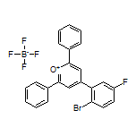 4-(2-Bromo-5-fluorophenyl)-2,6-diphenylpyrylium Tetrafluoroborate