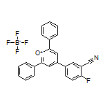 4-(3-Cyano-4-fluorophenyl)-2,6-diphenylpyrylium Tetrafluoroborate