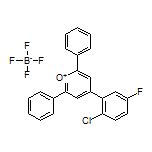 4-(2-Chloro-5-fluorophenyl)-2,6-diphenylpyrylium Tetrafluoroborate