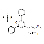 4-(4-Fluoro-3-methoxyphenyl)-2,6-diphenylpyrylium Tetrafluoroborate