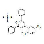 4-(2,5-Dimethoxyphenyl)-2,6-diphenylpyrylium Tetrafluoroborate