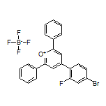 4-(4-Bromo-2-fluorophenyl)-2,6-diphenylpyrylium Tetrafluoroborate