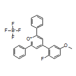 4-(2-Fluoro-5-methoxyphenyl)-2,6-diphenylpyrylium Tetrafluoroborate