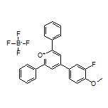 4-(3-Fluoro-4-methoxyphenyl)-2,6-diphenylpyrylium Tetrafluoroborate