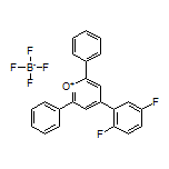 4-(2,5-Difluorophenyl)-2,6-diphenylpyrylium Tetrafluoroborate