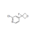 2-Chloro-4-(3-fluorooxetan-3-yl)pyridine