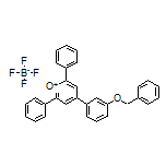 4-[3-(Benzyloxy)phenyl]-2,6-diphenylpyrylium Tetrafluoroborate